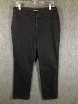 Lee Classic Fit Womens Jeans Size Medium (14) Black\ Straight Leg Black Comfort - £8.81 GBP