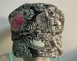 Disney Parks Hidden Mickey Distressed Stretch Fit Painters Type Hat Pre-... - $14.84