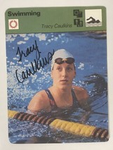 Tracy Caulkins Signed Autographed 1979 Sportscaster Card - £15.66 GBP