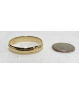 Columbia 14k Yellow Gold 5 mm Mens LG Wedding Band Sz 16.5 Anniversary R... - $763.79 CAD