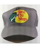 BASS PRO SHOPS TRUCKER HAT CAP Grey Mesh Adjustable SnapBack Fishing Out... - $20.63 CAD