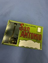 Vintage 1960&#39;s Fold-out Postcard View Book SAN ANTONIO, TEXAS - Unposted - £3.88 GBP