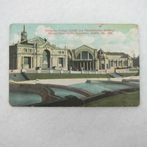 1909 Seattle Worlds Fair Postcard European &amp; Manufacturers Building UNPO... - £8.00 GBP