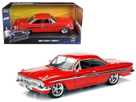 Dom&#39;s Chevrolet Impala Red &quot;Fast &amp; Furious F8: The Fate of the Furious&quot; (2017) - £32.99 GBP