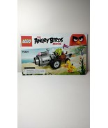 Lego The Angry Birds Movie 75821 *INSTRUCTION MANUAL ONLY* Piggy Car Esc... - £3.78 GBP