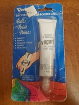 Vogart Ball Point Paint Decorate And Embroider Quick Drying New NIB Vint... - $11.26