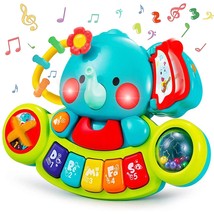 Baby Piano Toys For 1 Year Old Boy Girl Light Up Baby Toys 6 To 12 Months Musica - £26.93 GBP