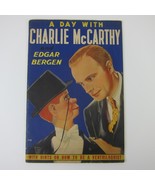 A Day With Charlie McCarthy Edgar Bergen Book Goldwyn Follies Photo Vint... - £15.97 GBP