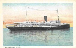 Steamer SS Haleakala Ship Hawaii 1920s postcard - £5.84 GBP