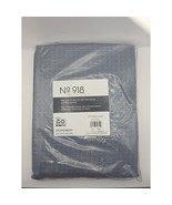 No. 918 Lichtenberg Curtain Panel 54x84 Blue Denim Look Window Panel NWT - $455.43 MXN