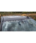 2016-2025 OEM Black Widow Windshield Decal Banner New  Fits Trucks Limit... - $59.99