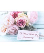 On Your Wedding Anniversary - Anniversary Greeting Card - 01623 - $51.04 MXN