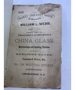 1875 Guide To Charleston South Carolina Book w/ Broadside Advertising En... - £116.80 GBP