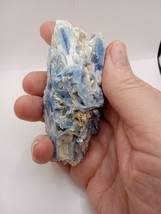 Blue Kyanite Translucent Crystal Cluster Mineral Specimen Brazil - Free Shipping - £27.85 GBP