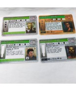 (4) Mechwarrior Pilot Cards Miraborg Zikhali Randall Growhurst - $33.69 CAD
