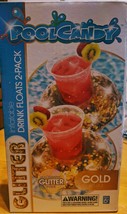 PoolCandy Confetti Glitter Drink Floats - Gold - $6.92
