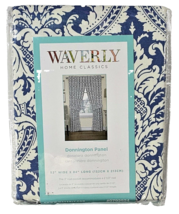 Waverly Home Classics Donnington Panel 52x84in Long Fits 2½ In Rod 0792524 Blue - £24.55 GBP