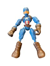 2019 Marvel Avengers Bend And Flex Action Figure 6-Inch Flexible Captain America - £8.33 GBP