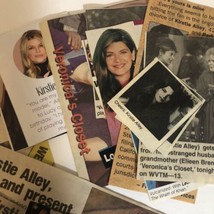 Kirstie Alley Vintage &amp; Modern Clippings Lot Of 20 Small Images And Ads - £3.85 GBP