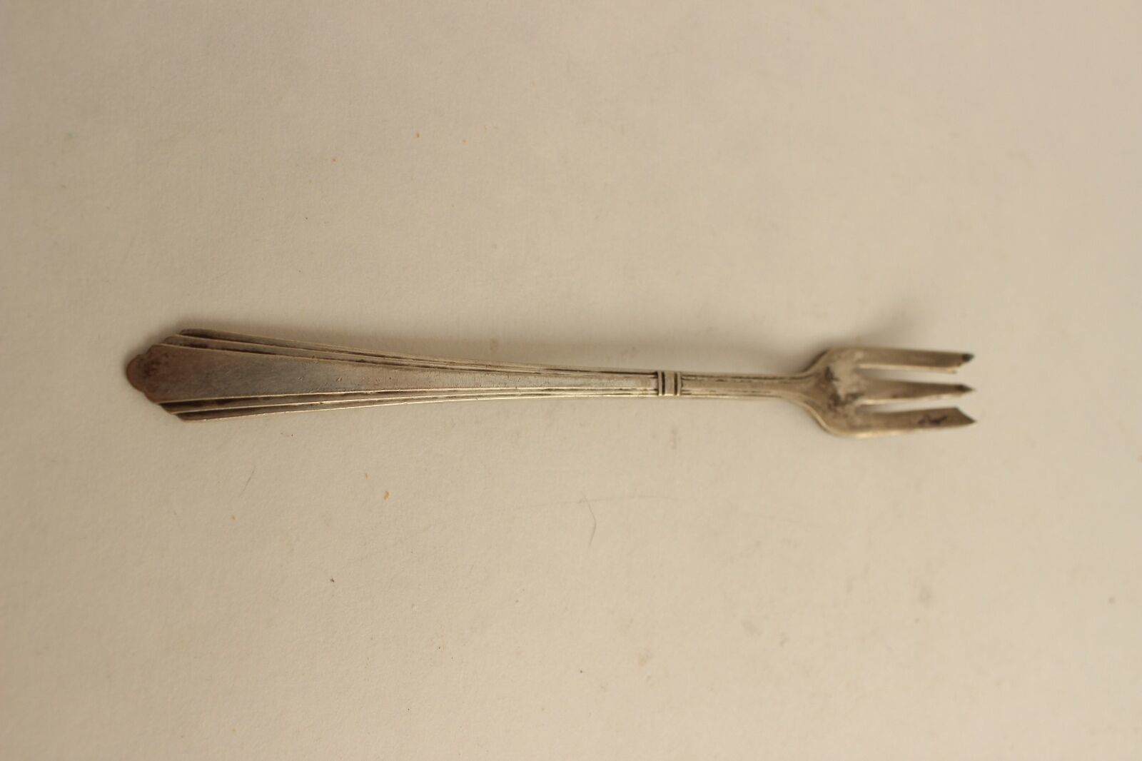 Primary image for Antique International Silver Wilshire Silverplate Cocktail Seafood Fork 1933