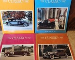 1980 The Classic Car Magazine 4 Issues Full Year Lot Car Club America An... - $14.24