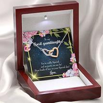 Great-Granddaughter Gift Inseparable Love Pendant 18k Rose Gold Finish 16&quot; w Mah - £50.64 GBP