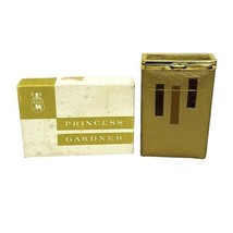 Vintage MCM Princess Gardner Cigarette Case Gold Tone Flip Lid w/ Original Box - £22.75 GBP