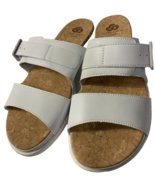 Cloudsteppers White "June Tide" Slide Sandals Size 8W  New! - €16,18 EUR