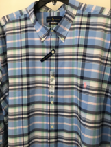 Ralph Lauren Shirt XLT performance Wickering Pink Plaid NWT - £55.03 GBP