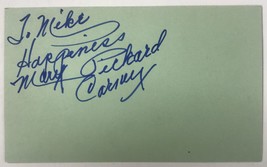 Mark Pickard Signed Autographed Vintage 3x5 Index Card - £12.01 GBP