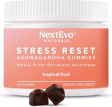Naturals Ashwagandha Stress Relief Gummies High Potency 8X More Powerful Patente - £15.21 GBP