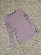 Gillian &amp; O&#39;Malley Women’s Pajama Long Sleeve Sleep Shirt Purple Size Small - $173.33 MXN