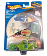Hot Wheels Cyber Energy Car Super Smooth Green Truck w/ CD-ROM 2001 NIP - €8,40 EUR