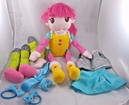 Adora Mixxie Mopsie Cloth Doll Hugsy Daisy 20 Inch Interchangeable Acces... - $12.95