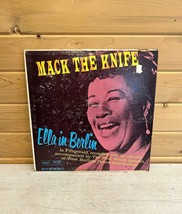 Ella Fitzgerald In Berlin Mack the Knife Jazz Vintage Verve Record 33 RPM 12&quot; LP - £16.09 GBP