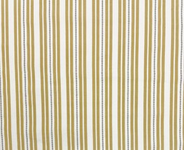 Ballard Designs Rinna Yellow Tailored Stripes Multiuse Fabric 2 Yard 54&quot;W - £31.96 GBP