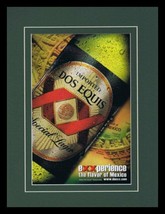 2003 Dos Equis Beer Framed 11x14 ORIGINAL Vintage Advertisement - £27.68 GBP