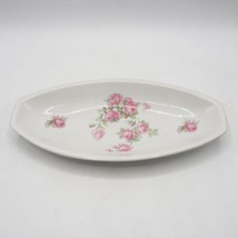 Vintage Kahla Zwiebelmuster Pink Rose 10&quot; Serving Platter - £15.63 GBP