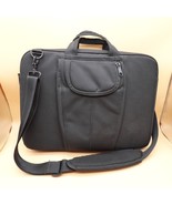 Brenthaven Laptop Bag Briefcase Travel Crossbody Black Hard Side Protect... - $18.97