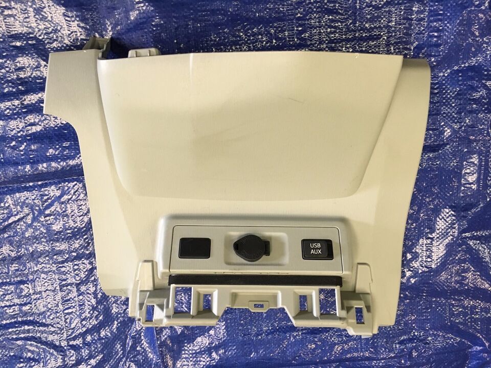 2012-2015 TOYOTA PRIUS V DASH TRIM PANEL CENTER USB AUX 12V PLUG OUTLET ... - $23.97