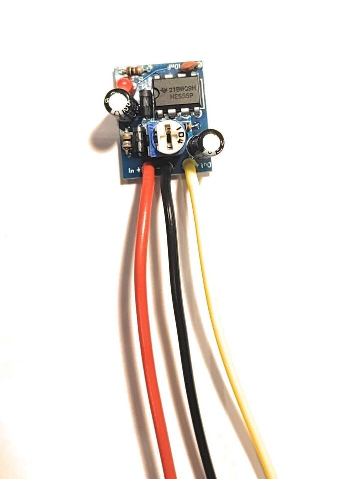 Car Module Convert Constant ON signal to adjustable 0-10 sec single puls... - $11.56