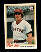 1978 Topps #155 Butch Hobson Nmmt Red Sox *X101243 - £1.73 GBP