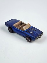 Hot Wheels Redline 1968 Custom Firebird Blue w/ Brown Interior USA Made - £40.48 GBP