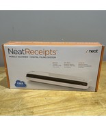 Neat Receipts Mobile Scanner + Digital Filing System NM-1000 Store, Orga... - $49.49