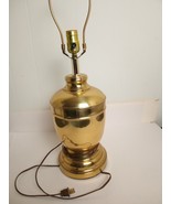Vintage Brass Gold Mid Century Modern MCM Table Lamp 24&quot; - $926.57 MXN