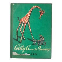 Cecily G. And The 9 Monkeys Rey Curious George LA Unified 1942 Library Edition - £36.77 GBP
