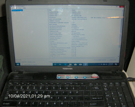 Used Toshiba Satellite C655 S5049 Laptop Computer Windows 10 HD 232 gb (#2) - $146.95