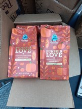 6 Caribou Coffee Pumpkin Love Ground Medium Coffee 11 oz. (SEE PICS) (0016) - £43.82 GBP