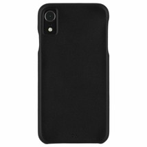 Case-Mate Barely There Genuine Black Leather Case for Apple iPhone XR NEW - $5.00