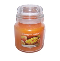 Yankee Candle Mango Peach Salsa Medium Jar Scented Candle 14.5 oz - £17.00 GBP